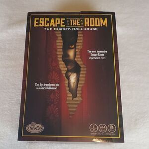 Escape The Room Board Game- The Cursed Dollhouse by ThinkFun